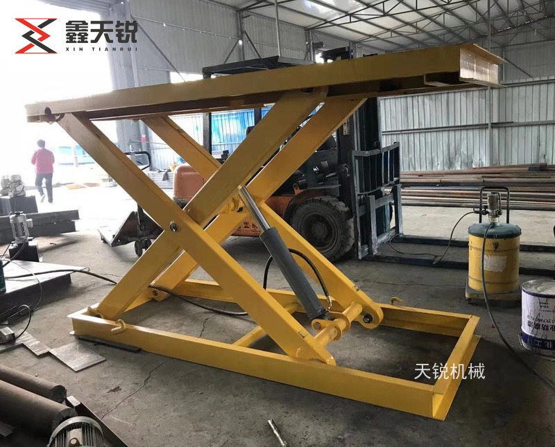 盘锦单剪叉固定式液压升降机